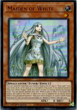 Maiden of White #SDWD-EN041 Yugioh Near Mint or Better - Image 1