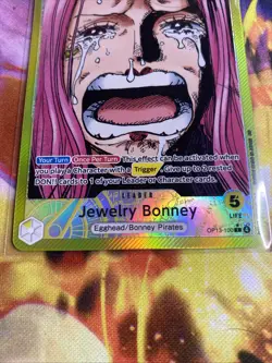 Jewelry Bonney OP13-100 Parallel Carrying On His Will One Piece Card Game - Image 2