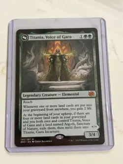 Titania, Voice of Gaea - The Brothers' War - MTG Magic Card NM - Image 1