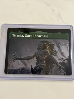 Titania, Voice of Gaea - The Brothers' War - MTG Magic Card NM - Image 2