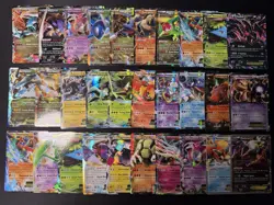 Lot of 150 Pokemon Cards Mega/EX/GX/Full Art/V/VMAX Modern Collection HP-DAMAGED - Image 4