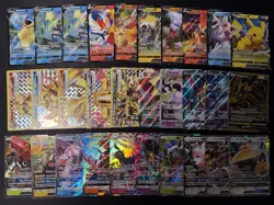 Lot of 150 Pokemon Cards Mega/EX/GX/Full Art/V/VMAX Modern Collection HP-DAMAGED - Image 5
