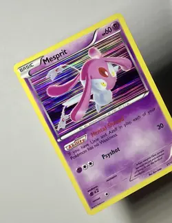 Mesprit 37/101 (MP) Holo Rare Black & White: Plasma Blast 2013 Pokemon Card - Image 4