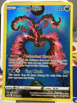 Galarian Moltres SWSH284 SWSH: Sword & Shield Promo Cards Holo - Image 1