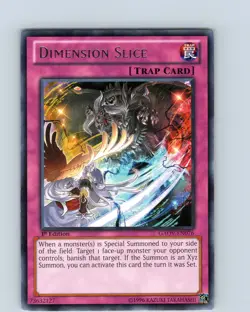 Yu-Gi-Oh TCG Dimension Slice GAOV-EN076 1st Edition Regular Rare Card NM - Image 1