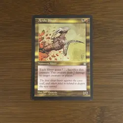 Acidic Sliver LP Stronghold 1998 Magic The Gathering Card - Image 1