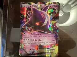Jumbo Gengar ex Pokemon card 34/119 good condition - Image 1