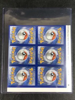 Pokemon TCG - Scarlet & Violet - Uncut Sheet Piece - 6 Card Energy - w/Toploader - Image 4