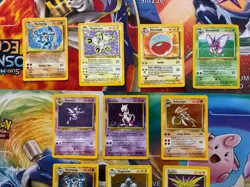 Vintage Pokemon Card Lot WOTC Holo Fire Mewtwo Haunter Zapdos - Image 3
