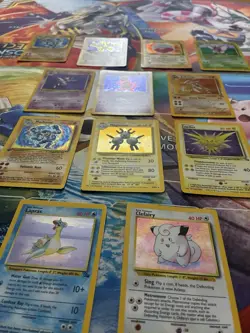 Vintage Pokemon Card Lot WOTC Holo Fire Mewtwo Haunter Zapdos - Image 4