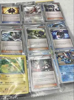 Pokemon TCG Multicolor Collection Trading Cards In Binder Lot Of Assorted - Image 3