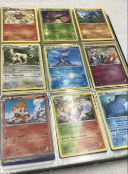 Pokemon TCG Multicolor Collection Trading Cards In Binder Lot Of Assorted - Image 5