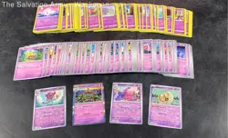 Pokemon Victini Lanturn And Many More Trading Cards Game Mixed Lot - Image 3