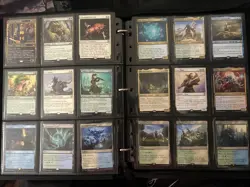 Magic The Gathering Rare & Mythic Card MTG Binder Collection Lot - Image 3