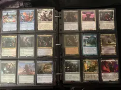 Magic The Gathering Rare & Mythic Card MTG Binder Collection Lot - Image 4