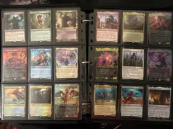 Magic The Gathering Rare & Mythic Card MTG Binder Collection Lot - Image 5