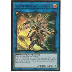 Sky Striker Ace - Kagari Yu-Gi-Oh! MAGO-EN038 1st Gold Rare - Image 1