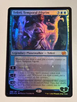 Teferi, Temporal Pilgrim - (FOIL) - The Brothers’ War- NM - Image 1
