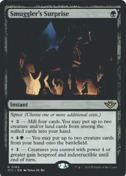 MTG Smuggler's Surprise Normal NM Outlaws of Thunder Junction Magic 180 - Image 1