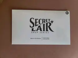 🌟MTG Secret Lair - Bad to the Bones - Traditional Foil - Sealed - Image 1