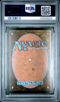 2025 MTG FINAL FANTASY: THROUGH THE AGES FOIL GOLBEZ, CLAD IN DARKNESS PSA 9 - Image 2
