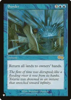 1 x Sunder - The List - Urza's Saga - LP - Magic The Gathering - MTG - Image 1