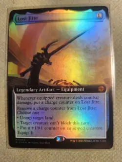 Lost Jitte (Extended Art) Outlaws of Thunder Junction: The Big Score Regular - Image 1