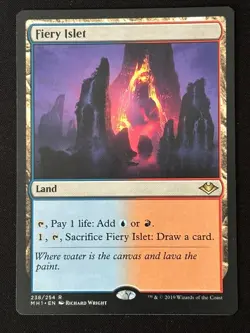 1x MTG Fiery Islet - Modern Horizons (MH1) #238 - Magic the Gathering - Image 1
