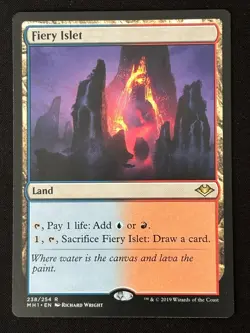1x MTG Fiery Islet - Modern Horizons (MH1) #238 - Magic the Gathering - Image 5