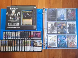 MTG Binder Collection Scions & Spellcraft Final Fantasy Y'shtola Commander Deck - Image 1
