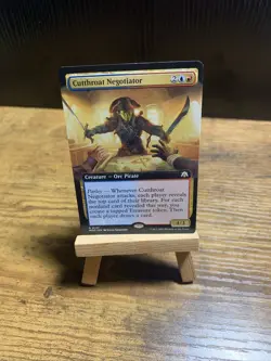 Cutthroat Negotiator Extended Art Mtg Magic March Of The Machine Mom Commander - Image 1