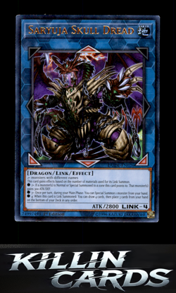 1st Edition Saryuja Skull Dread DUDE-EN026 Ultra Rare Duel Devastator YuGiOh Car - Image 1
