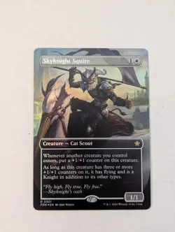 Skyknight Squire (Borderless) Foundations Foil - Image 1
