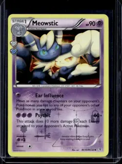 2016 Pokemon Generations Meowstic Reverse Foil #RC15/RC32 - Image 1