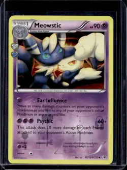 2016 Pokemon Generations Meowstic Reverse Foil #RC15/RC32 - Image 1