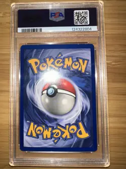 1999 Pokemon Game Base Set Hitmonchan #7 English Holo Rare 7/102 - PSA 8 NM-MT - Image 2