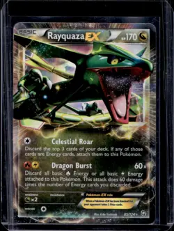 2012 Pokemon Black & White Dragons Exalted Rayquaza #85 - Image 1