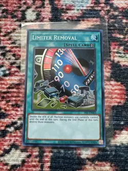 Yugioh Limiter Removal PSV-EN064 Unlimited Super Rare 25th Anniversary NM - Image 1