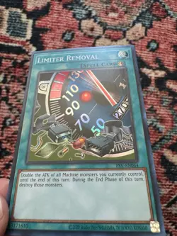 Yugioh Limiter Removal PSV-EN064 Unlimited Super Rare 25th Anniversary NM - Image 2