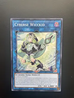 Yugioh Cyberse Wicckid SAST-EN044 Common 1st Edition NM/LP - Image 1