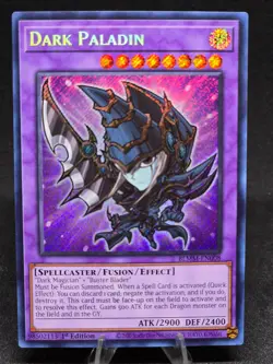 Yu-Gi-Oh! Dark Paladin BLMM-EN008 1st Edition (ScR) NM - Image 1