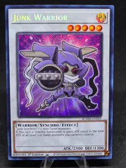Yu-Gi-Oh! Junk Warrior BLMM-EN009 1st Edition (ScR) NM - Image 1