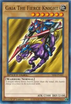 Yugioh! LP Gaia The Fierce Knight - SS04-ENA02 - Common - 1st Edition Lightly Pl - Image 1