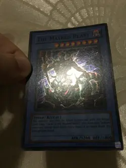 The Masked Beast + Curse of the Masked Beast DB1-EN214 - Super Rare YuGiOh NM - Image 2