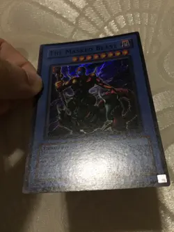 The Masked Beast + Curse of the Masked Beast DB1-EN214 - Super Rare YuGiOh NM - Image 3