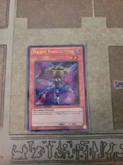 YUGIOH MALEFIC PARALLEL GEAR YMP1-EN003 SECRET LIMITED ED NM - Image 1