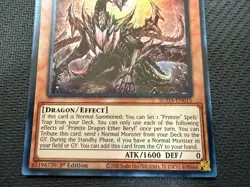 Primite Dragon Ether Beryl SUDA-EN015 1st Edition Ultra Rare Yu-Gi-Oh! - Image 2
