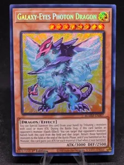 Yu-Gi-Oh! Galaxy-Eyes Photon Dragon BLMM-EN126 1st Edition (ScR) NM - Image 1