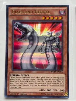 Yu-Gi-Oh Diabound Kernel DUSA-EN026 Ultra Rare 1st Edition NM - Image 1