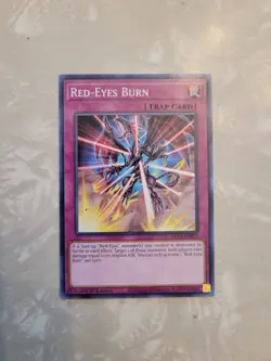 Yugioh! TCG - Red-Eyes Burn - DLCS-EN072 - Common - 1st Edition Near Mint - Image 1